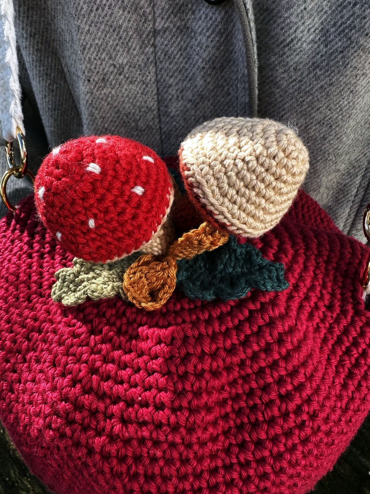 Fungi Forager Bag Red