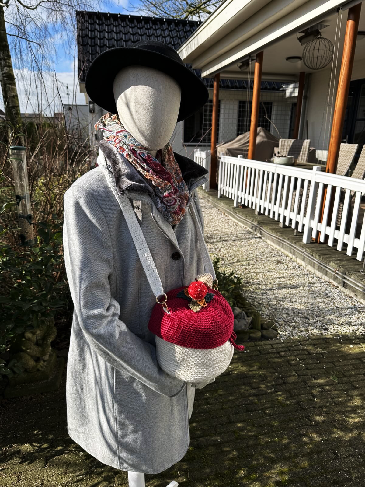 Fungi Forager Bag Red