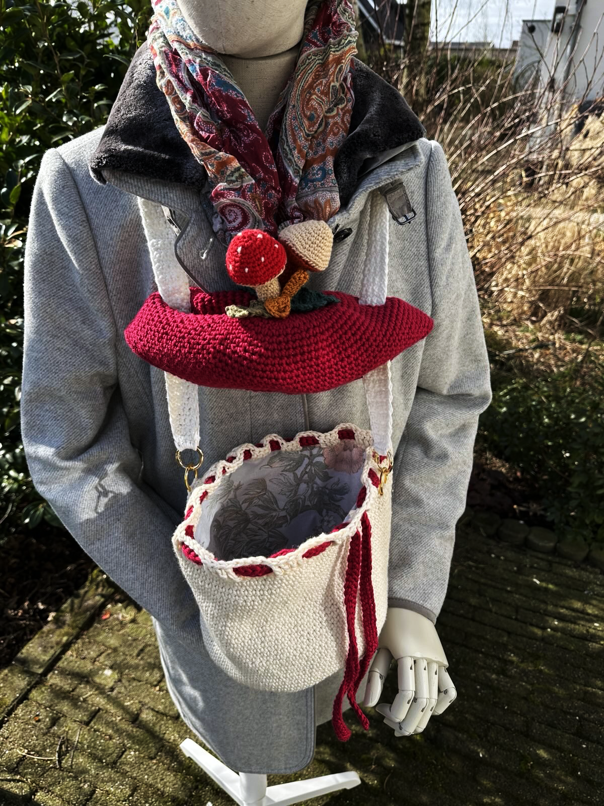 Fungi Forager Bag Red