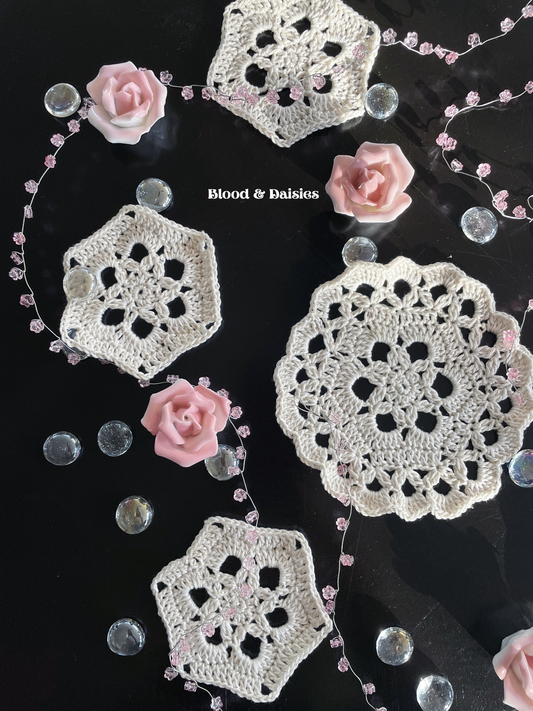 Soft Whispers Coaster Set 6 + 1