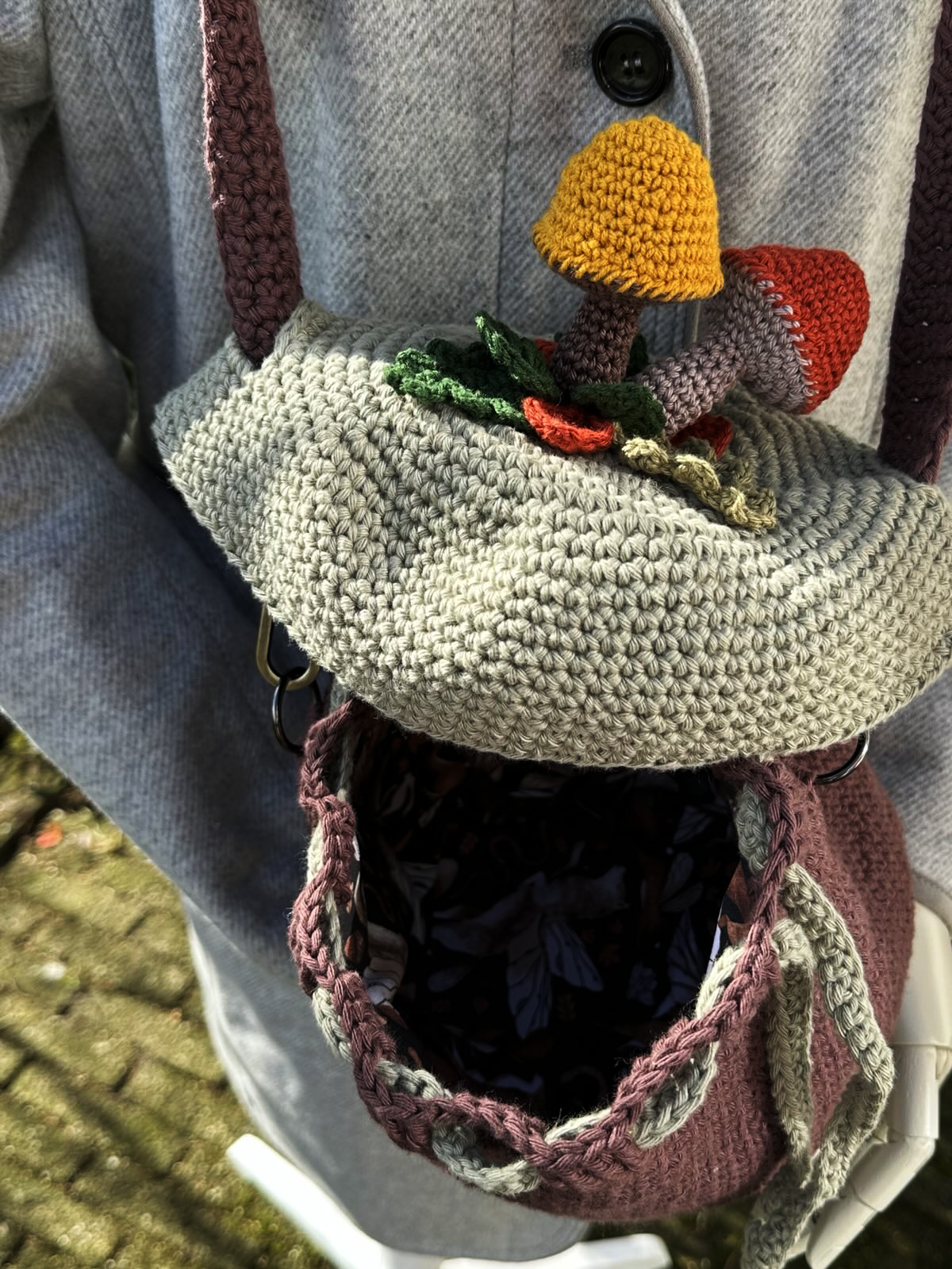 Fungi Forager Bag Brown