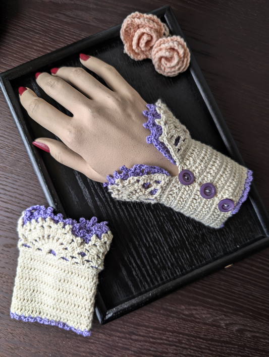 The Short Lace Waltz Purple #006