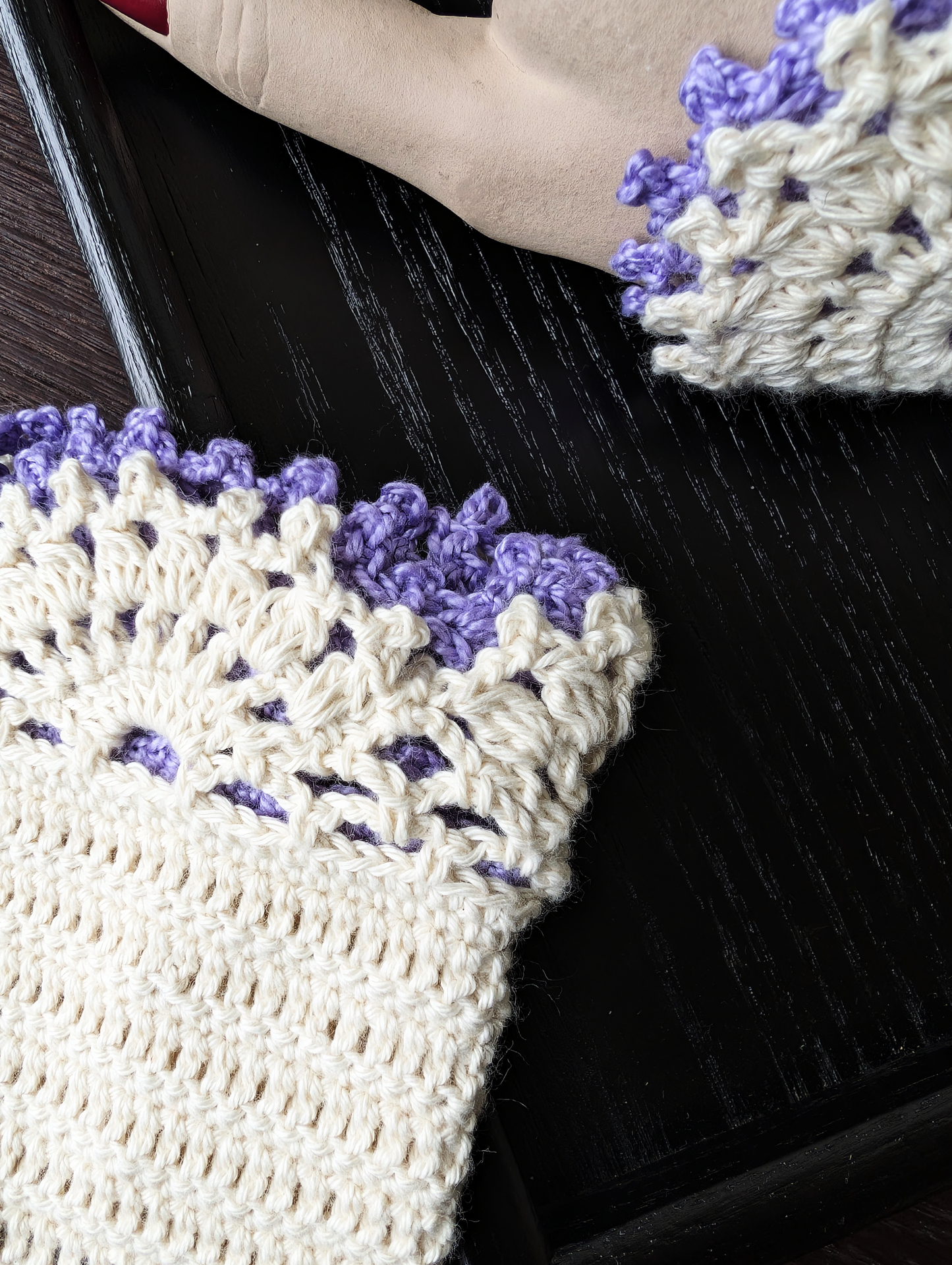 The Short Lace Waltz Purple #006