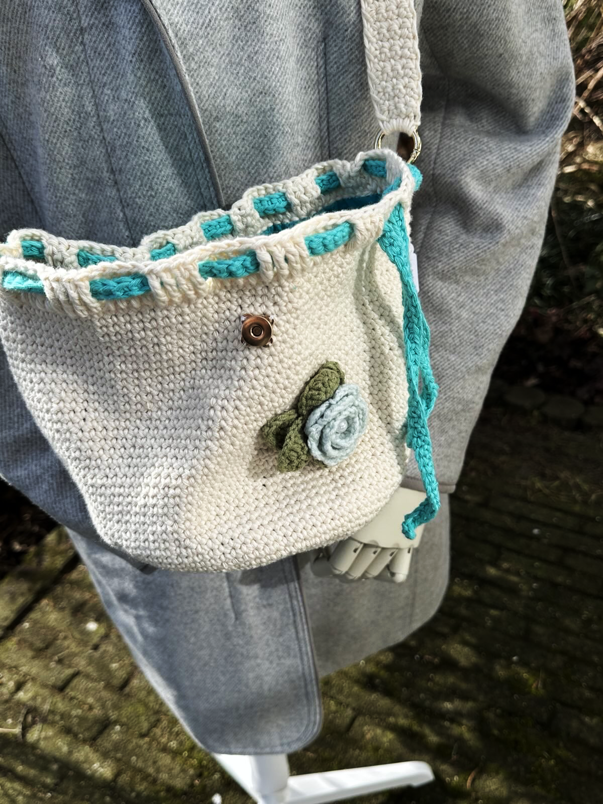 Wildflower Whimsy Bag Blue
