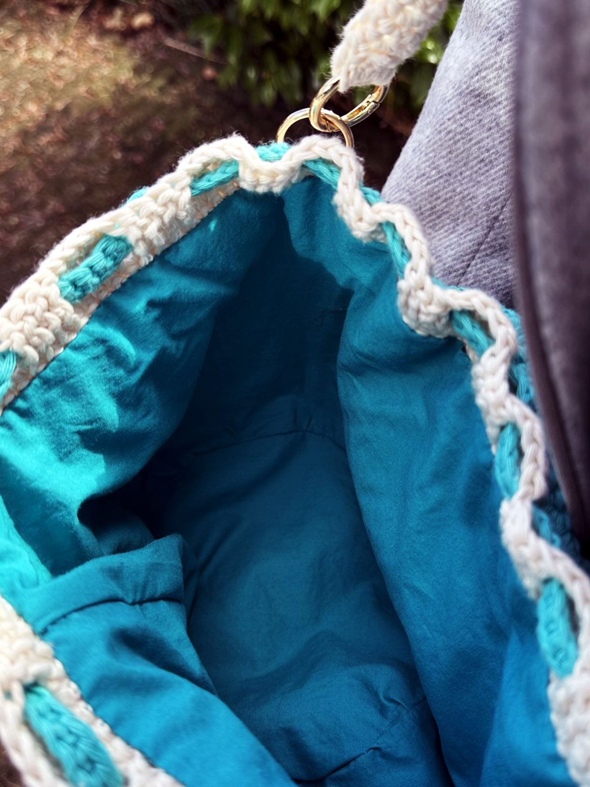 Wildflower Whimsy Bag Blue
