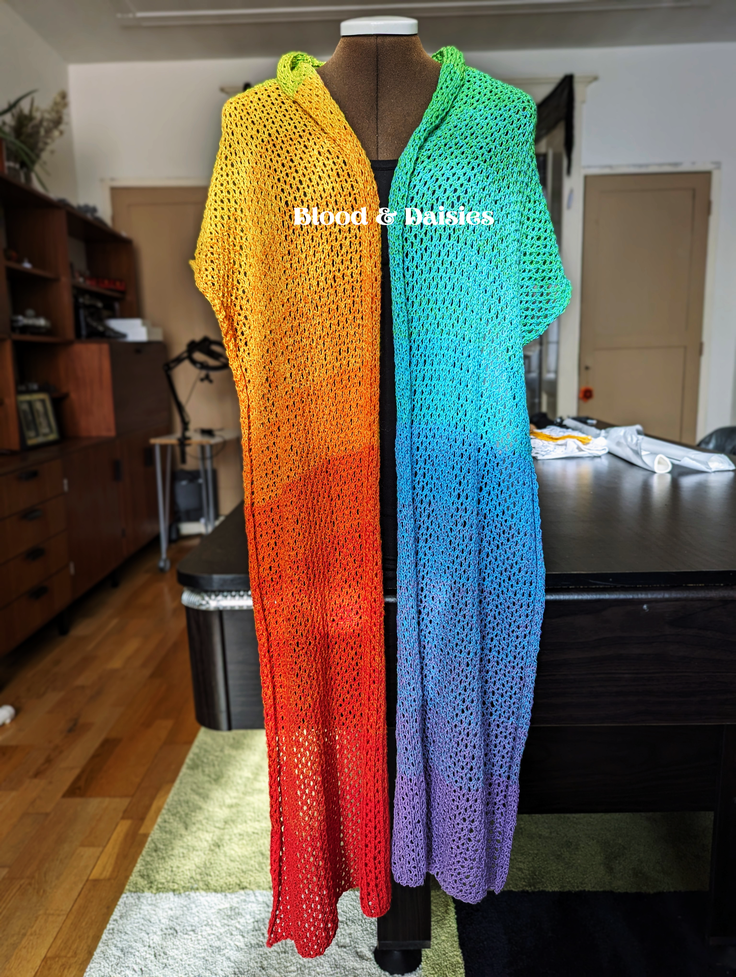 Over the Rainbow Superlong Scarf