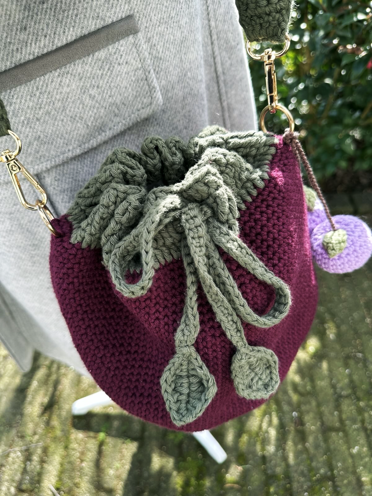 Plum Paradise Bag