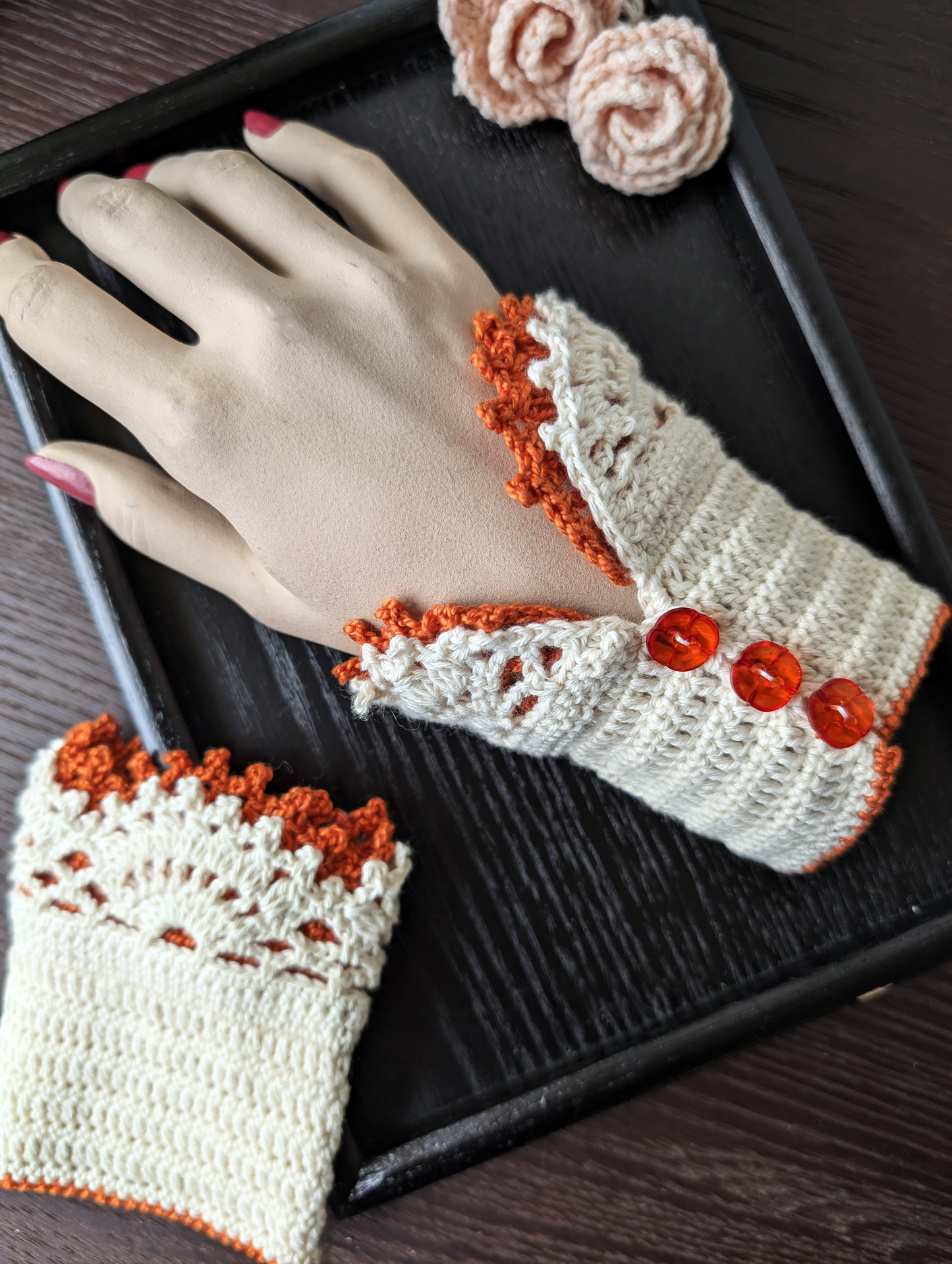 The Short Lace Waltz Orange