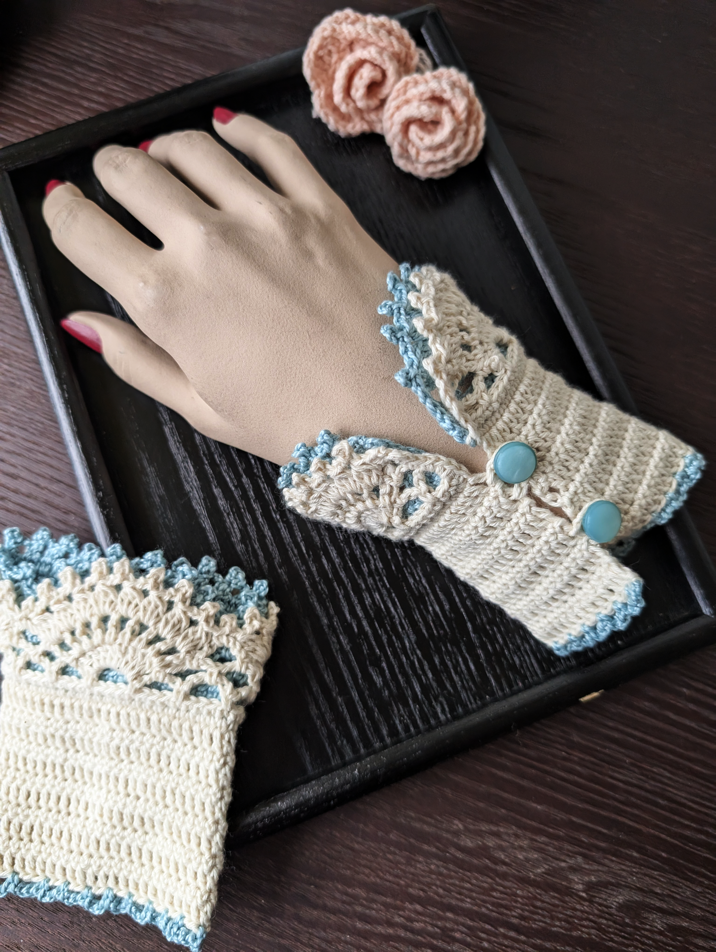 The Short Lace Waltz Light Blue #003