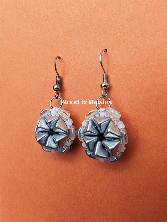 Silver Shimmer Earrings