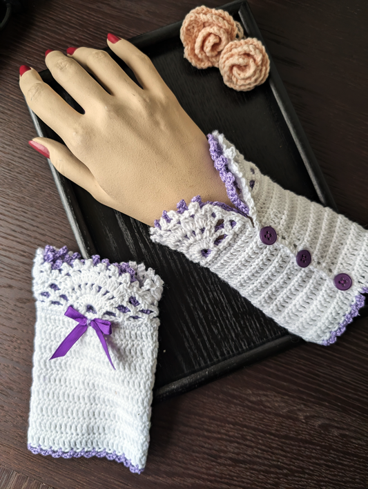 The Medium Lace Waltz Purple #001