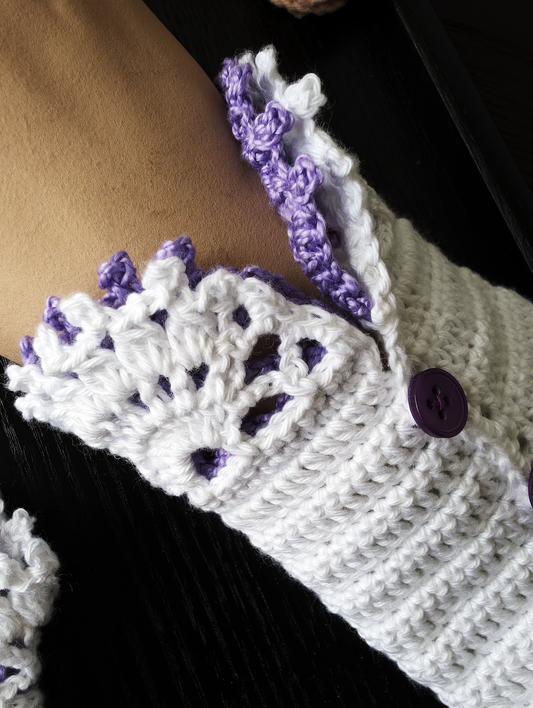 The Medium Lace Waltz Purple #001