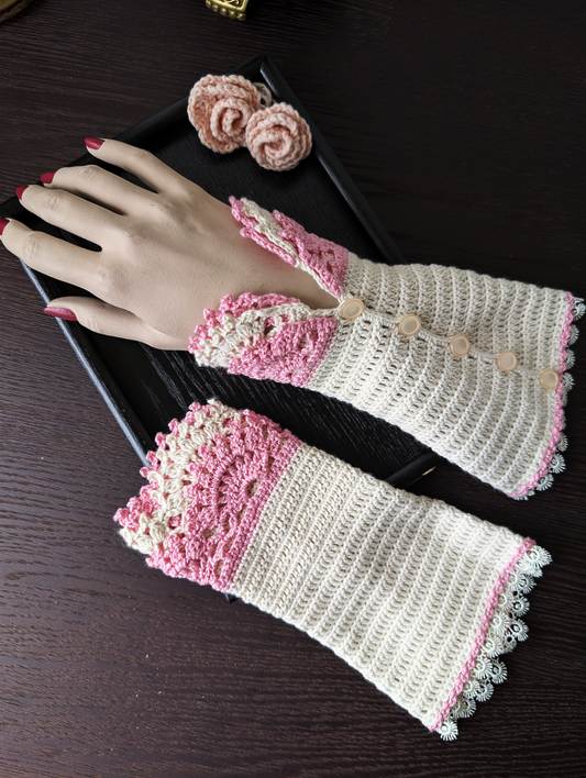 The Long Lace Waltz Pink #005