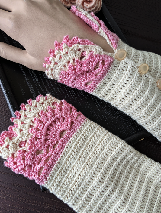 The Long Lace Waltz Pink #005