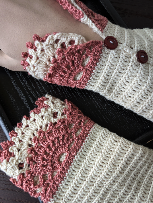 The Long Lace Waltz Rust #001