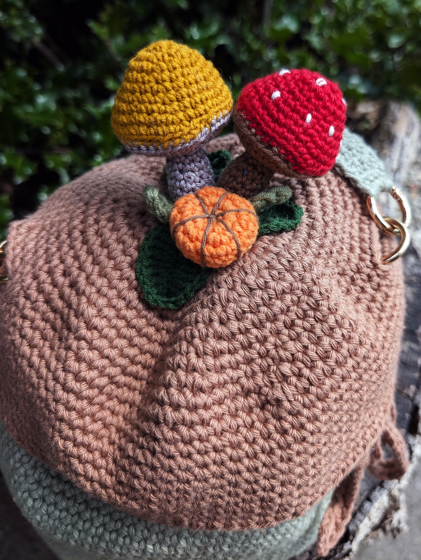 Fungi Forager Bag Brown #002