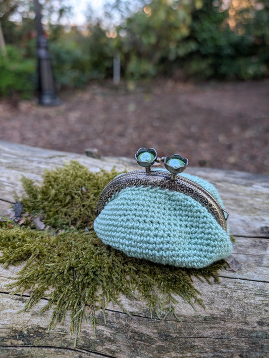 Floral Fancies Wallet Blue