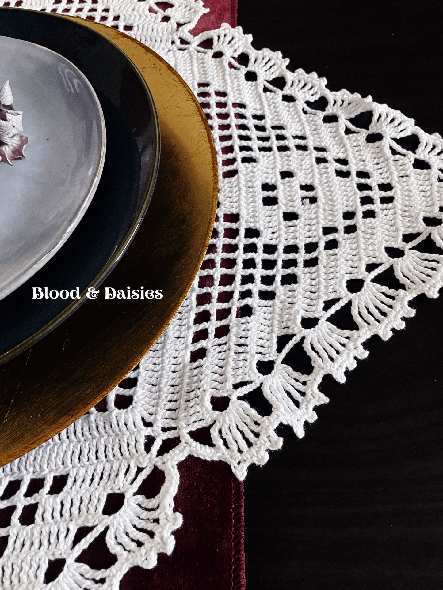 Dainty Doily Delights - Blood & Daisies