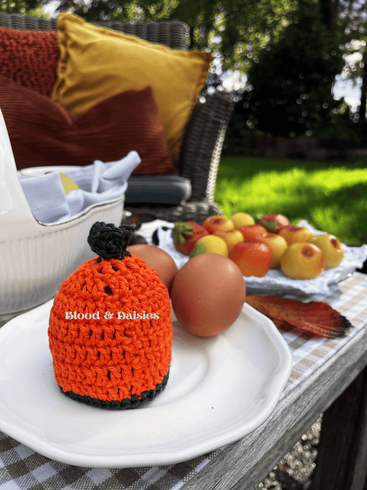 Egg - O - Lantern Cozy Covers - Blood & Daisies