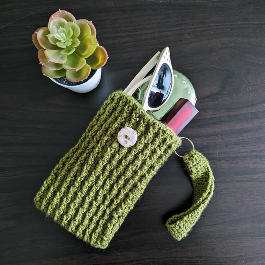 Pixie Pocket Green Vertical
