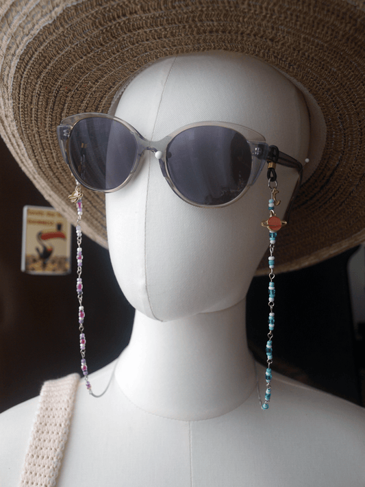 Planetary Paradise Eyeglass Chain - Blood & Daisies
