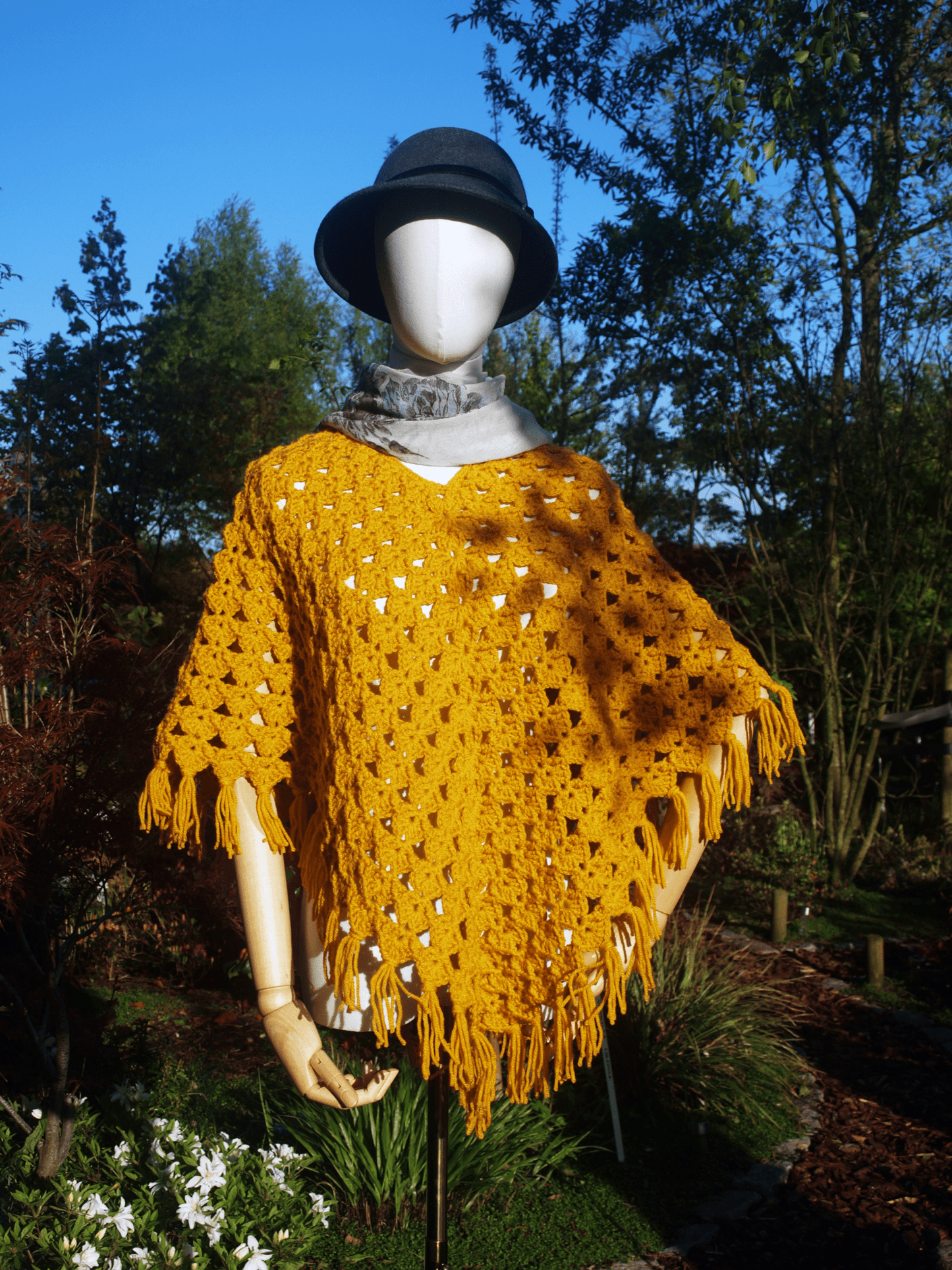 Sunny Marigold Poncho - Blood & Daisies