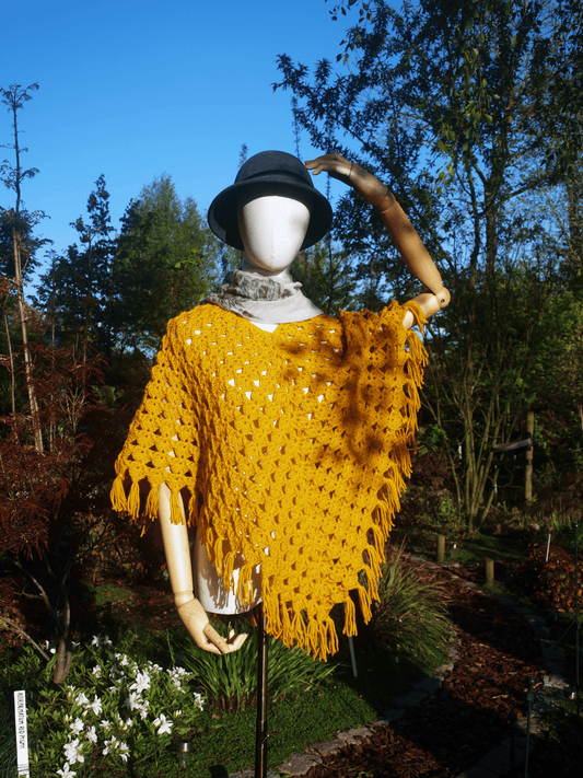 Sunny Marigold Poncho - Blood & Daisies