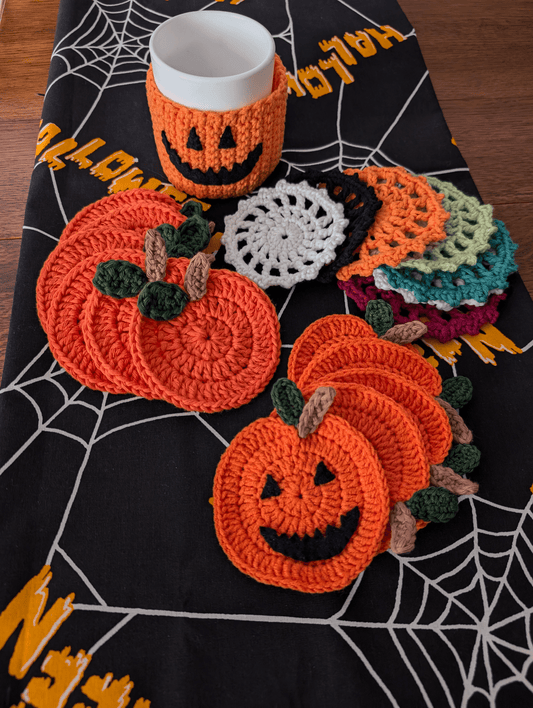 Web Coasters - Blood & Daisies