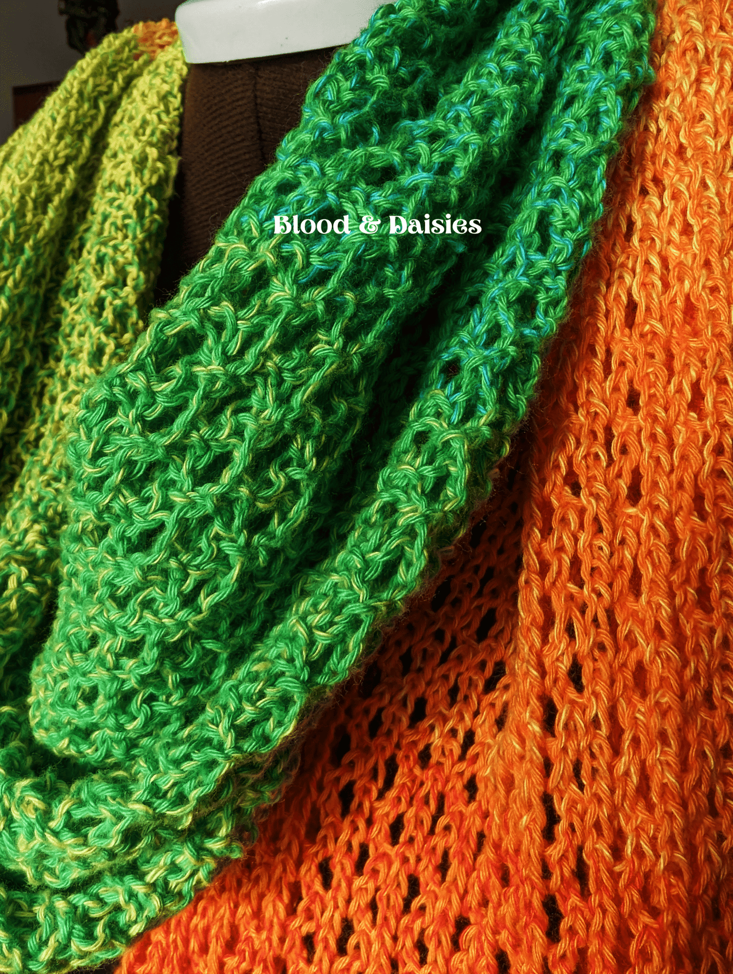 Scarves - Blood & Daisies