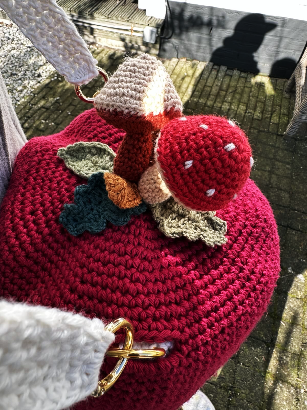 Fungi Forager Bag Red