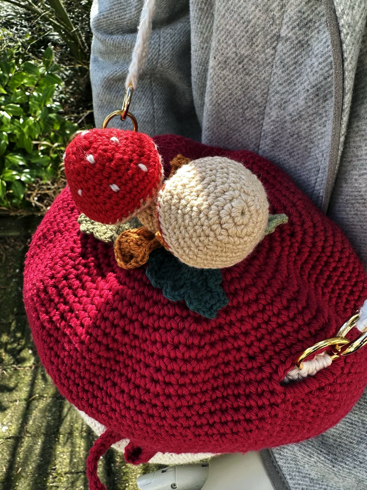 Fungi Forager Bag Red