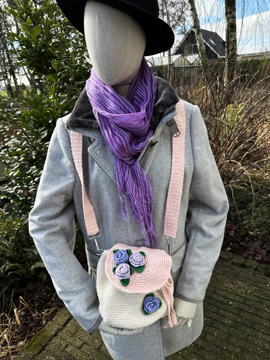Wildflower Whimsy Bag Pink & Purple