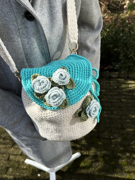 Wildflower Whimsy Bag Blue