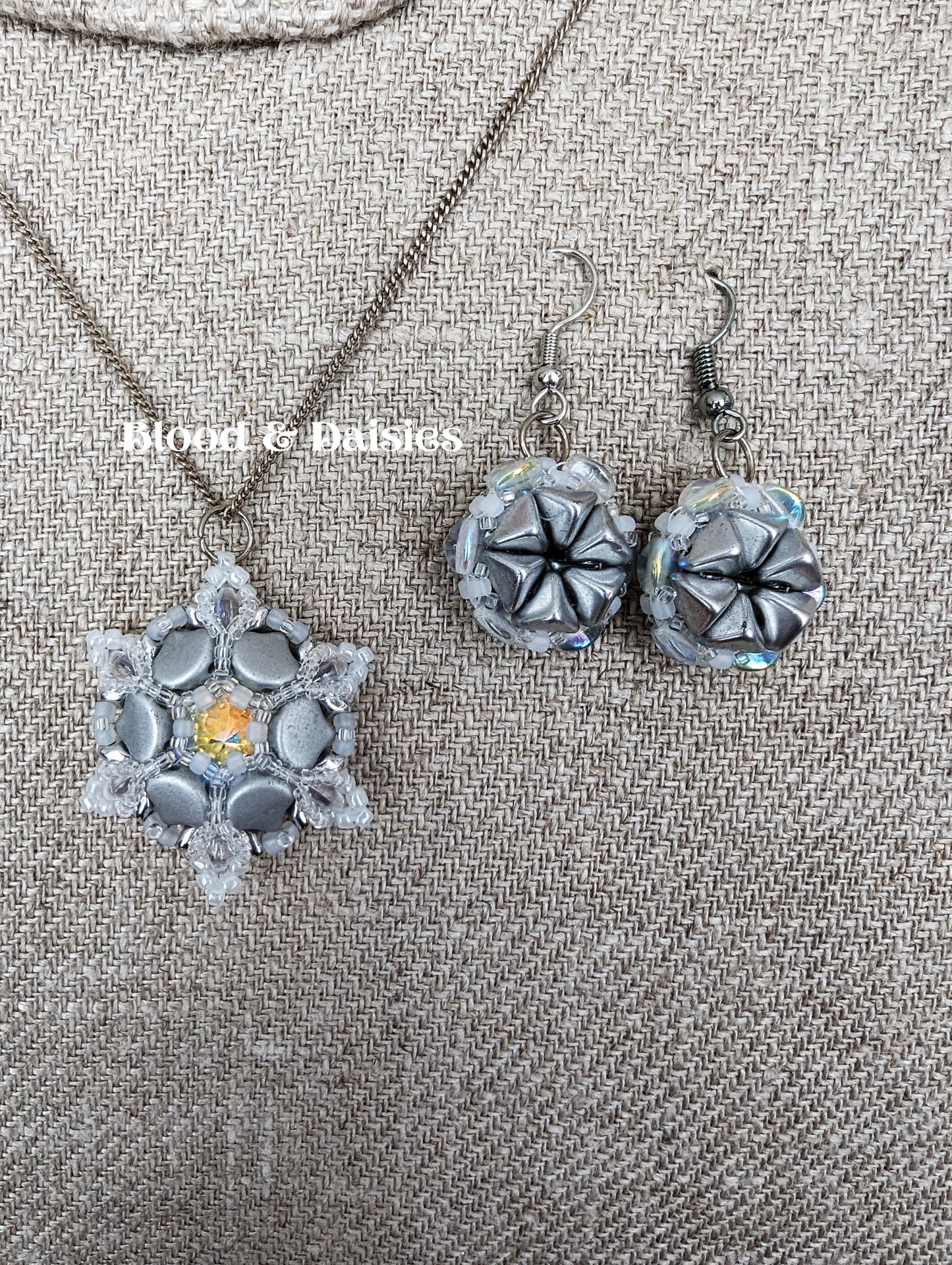Silver Shimmer Earrings
