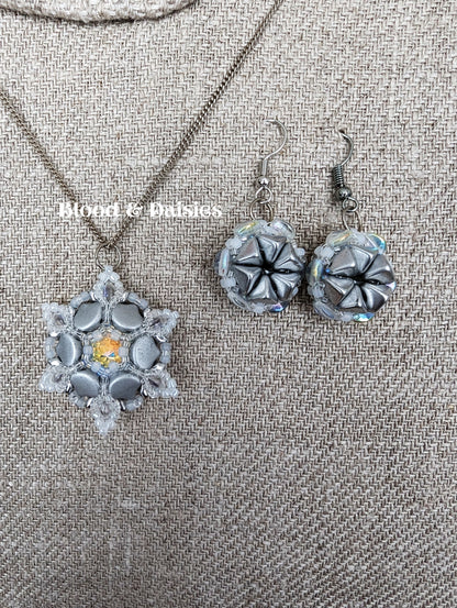 Silver Shimmer Earrings