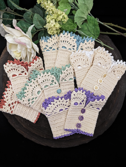 The Short Lace Waltz White