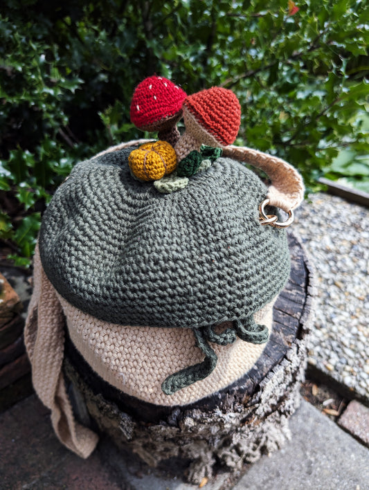 Fungi Forager Bag Green #001