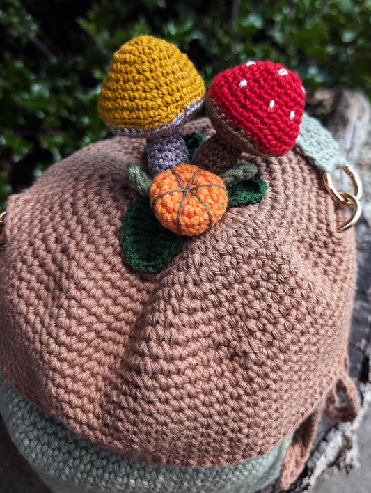 Fungi Forager Bag Brown #002