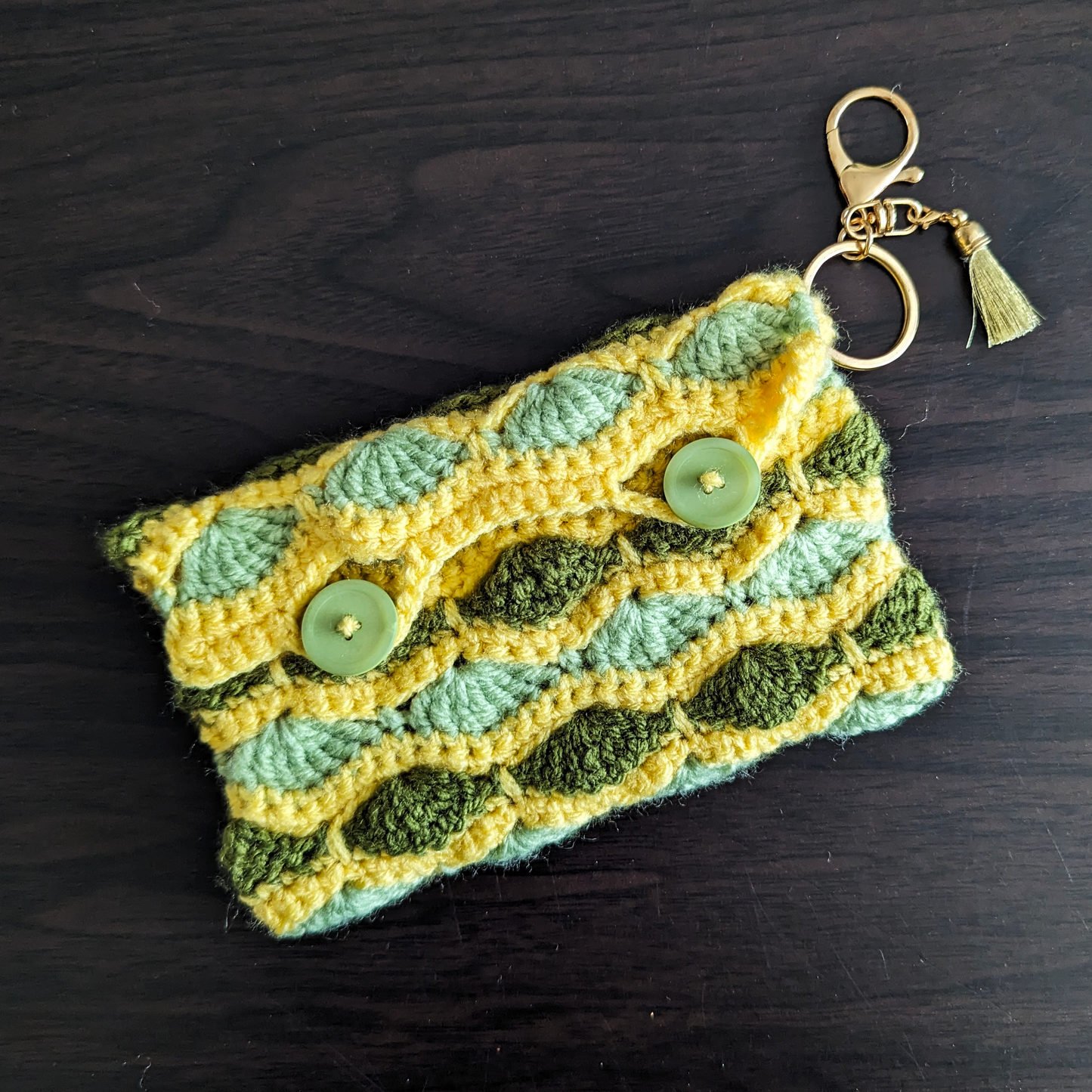 Pixie Pocket Yellow & Green