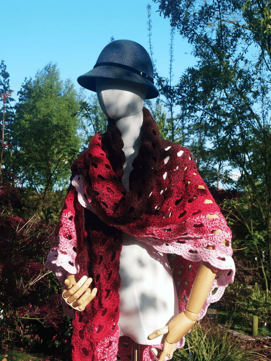 Butterfly Bloom Shawl - Blood & Daisies
