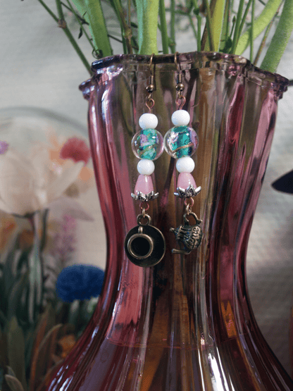 Floral Tea Party Earrings - Blood & Daisies