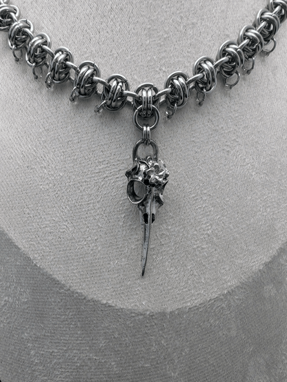 Raven’s Whisper Necklace - Blood & Daisies