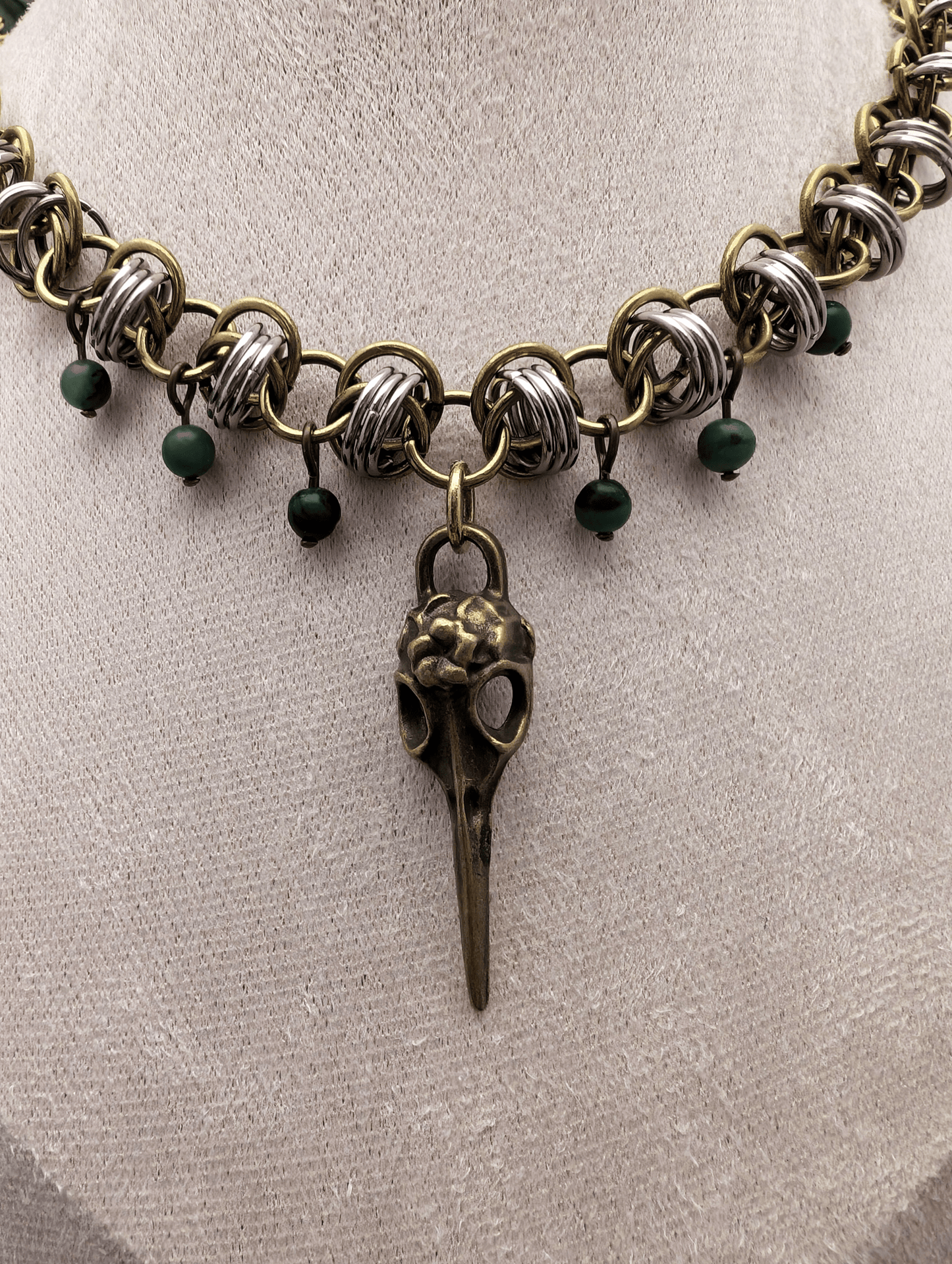 Ravenwood Relic Necklace - Blood & Daisies