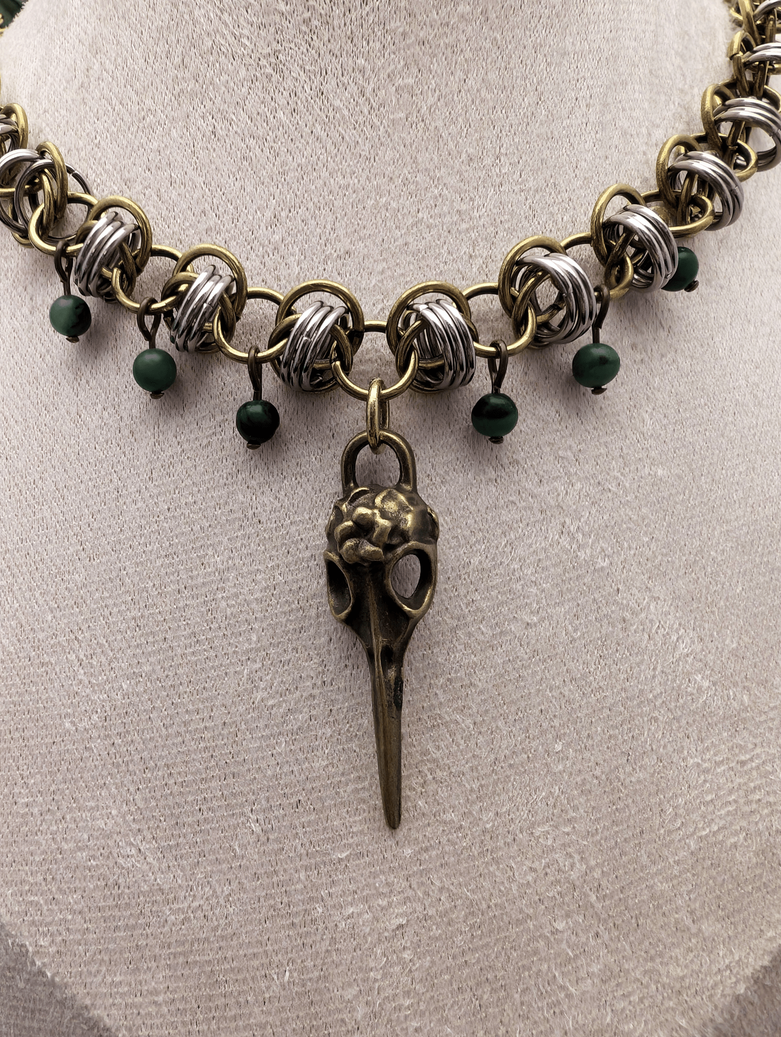Ravenwood Relic Necklace - Blood & Daisies