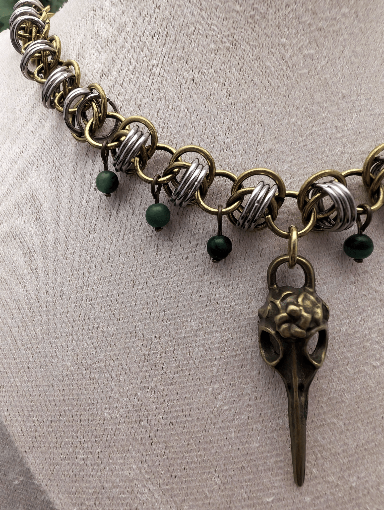 Ravenwood Relic Necklace - Blood & Daisies