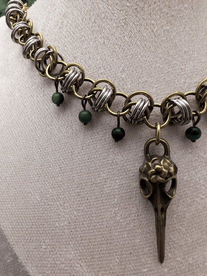 Ravenwood Relic Necklace - Blood & Daisies