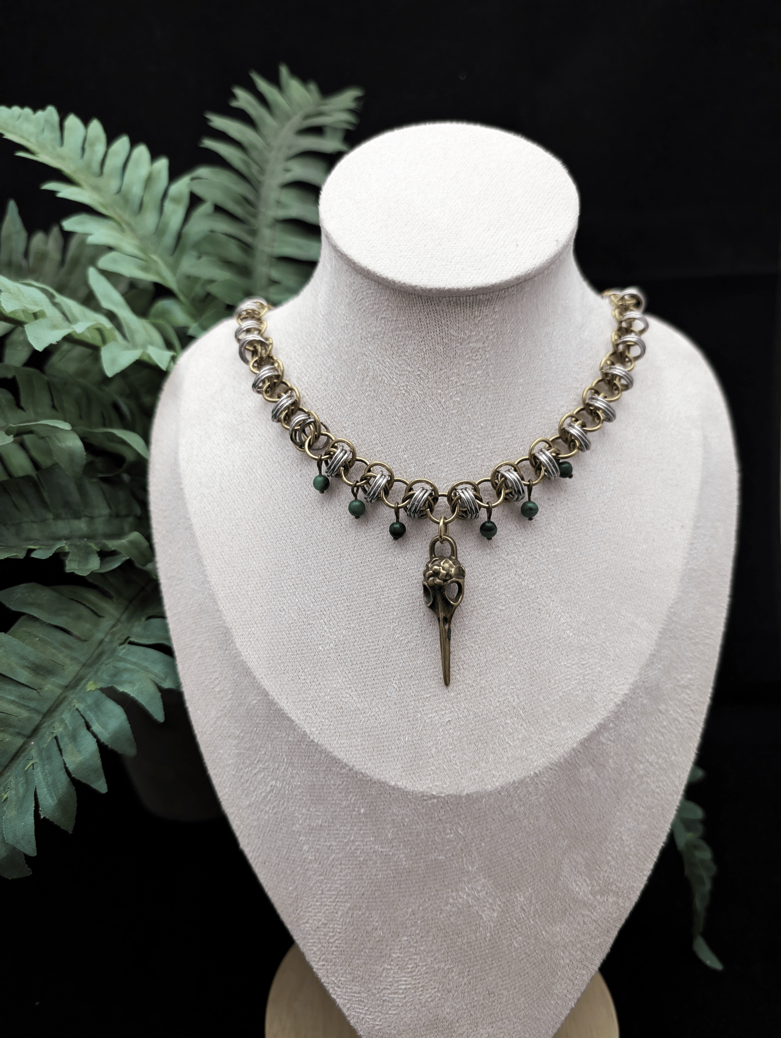 Ravenwood Relic Necklace - Blood & Daisies