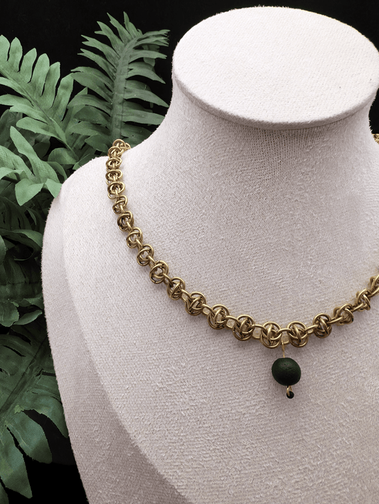 The Pulse of Earth Necklace - Blood & Daisies